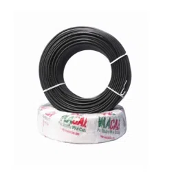 Waaree 1 Sqmm Black Single Core House Wire, Length: 90 m-picture-28