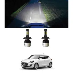 Trigcars 2 Pcs 72W Cool White Night-Eye LED Headlight Bulb for Maruti Swift 2022, 2299NIGHTEYE0176-picture-23