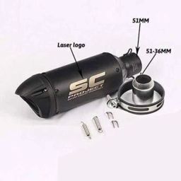 RA Accessories Black SC Project Mini2 Silencer Exhaust for Kawasaki Versys 650-picture-11