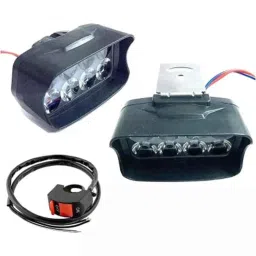 Cartronics 8 Led Shilon Fog Light with On/Off Swich for Hero Passion X Pro, CAR-FS7AO7-picture-20