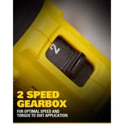 Stanley Fatmax 20V 2Ah 13mm 1900rpm Reversible Cordless Brushless Drill Machine Driver, SBD710D2K image 2