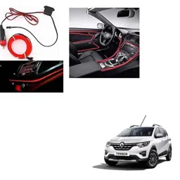Kozdiko 12V Red Car Interior Decor Neon Strip Light for Renault Triber-picture-16