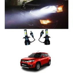 Trigcars 2 Pcs 50W 4 Side Micro Chip Heavy Duty Car LED Headlight Set for Maruti Vitara Brezza 2022-picture-48