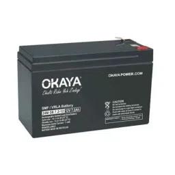 Okaya 12V 7.2Ah Rechargeable SMF or VRLA Battery, OB-7.2-12 image 2