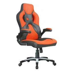 Oakcraft Batman Leatherette Orange &a; Black High Back Gaming Chair, OC-24-picture-25