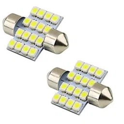 AOW 2X16 SMD LED Interior Car Roof Light/Dome Light for -Tata Aria(White) Pack of 2-picture-18