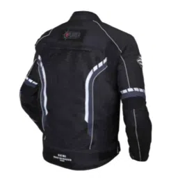 Biking Brotherhood Grey Cordura &a; Mesh Panel Xplorer Riding Jacket, Size: 4XL image 2