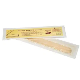 Clear &a; Sure Sterile Wooden Tongue Depressor (Pack of 100) image 2
