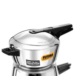 Hawkins Futura 4 Litre Stainless Steel Induction Base Pressure Cooker, FSS40 (Pack of 3)-picture-37