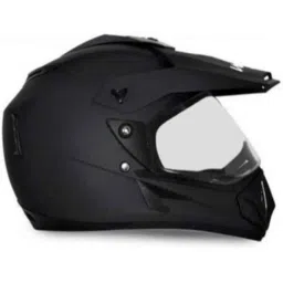 Vega Off Road Dull Black Motocross Motorbike Helmet, Size (M, 570 mm)-picture-42