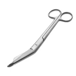 CR Exim 10-20cm Polished Finish Stainless Steel Bandage Scissors for Hospital &a; Clinics (Pack of 5)-picture-42