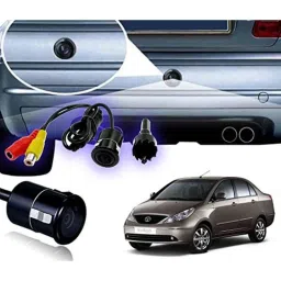 Auto Pearl 12V Waterproof Night Vision Car Reversing Parking Camera for Tata Indigo-picture-46