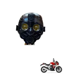 Kozdiko 55W Yellow &a; White 4 Pattern Bumble Bee Face Transformers Fog Light for Mahindra Mojo, gf5eoencu118-picture-39