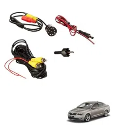 Kozdiko Car Rear View Reverse Parking Camera with HD Night Vision &a; 8 LED Waterproof for Skoda Octavia (2013-2021)-picture-11