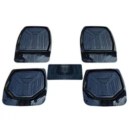 Kozdiko 5 Pcs PVC &a; Rubber Black 3G Car Mat Set for Volkswagen Jetta-picture-27