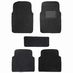 Auto Beast 5 Pcs 18mm PVC Grass Black Car Floor Mat Set for Honda Accord-picture-27