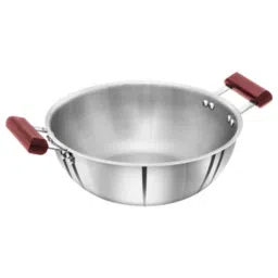 Hawkins 4L 30cm Tri-Ply Stainless Steel Induction Friendly Deep Kadhai, SSK 40-picture-17