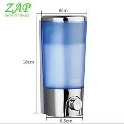 ZAP 380ml ABS Wall Mounted Manual Liquid Soap Dispenser image 3