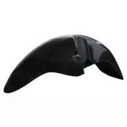 Yatos Black Front Mudguard For Bajaj Platina 125 Nm-picture-41