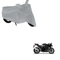 Kozdiko Silver Bike Body Cover with Mirror Pockets for Hyosung GT250R5, koz_67771-picture-11