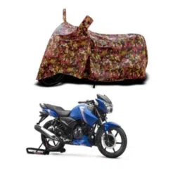 Winted Polyester UV &a; Water Resistant Bike Body Cover for TVS Apache RTR 160, WIN-P-019-picture-36