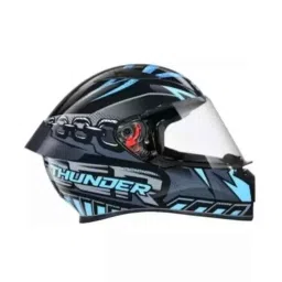 Studds N1 Expanded Polystyrene Matt Black Full Face Helmet, Size: Large-picture-10