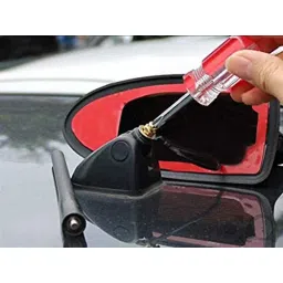 Auto Pearl ABS Black Universal Replacement Shark Fin Car Roof Antenna For Chevrolet Optra image 4