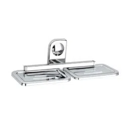 IRIS Stainless Steel Chrome Finish Bathroom Soap Holder-picture-24