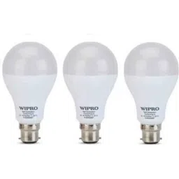 Wipro 12W Cool Day White Standard B22 LED Bulb, N12002 (Pack of 3)-picture-25