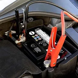 Kozdiko 7.5ft Copper Core Red &a; Black Heavy Duty Car Battery Booster Cable for Toyota Corolla image 3