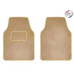 Auto Pearl 5 Pcs Polyester Beige Car Floor Carpet Set for Ford Ecosport 2013-2016 image 3