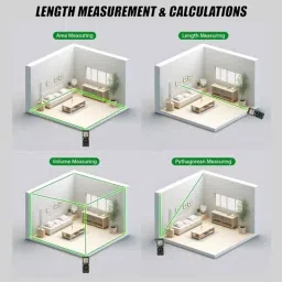 iBELL DM70-03 70m Laser Distance Meter, IBL-DM70-03 image 4