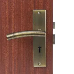 Homexpert MG1101 8 inch 60mm Stainless Steel Antique Brass Finish Cylindrical Plate Mortise Door Lock Set-image-48