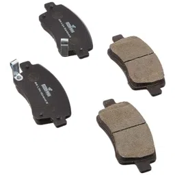 Uno Minda BR-1303 4 Pcs Alloy Steel Front Brake Pad Set for Toyota Etios-picture-25