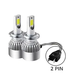 AllExtreme EXC6H7 C6-H7 2 Pcs 36W White Halogen Replacement LED Headlight Conversion Kit with High &a; Low Beam-picture-32
