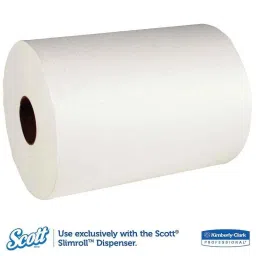 Scott 176m White Slimroll Hard Paper Towel Roll, 12388 (Pack of 6) image 3