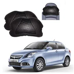 Kozdiko 2 Pcs Black Neck Rest Cushion Pillow Set for Maruti Suzuki Swift Dzire Type-2(2011-2017)-picture-15