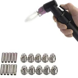 Fireweld 1.2mm Copper Plasma Cutting Consumable Cutter Torch Nozzle Tips &a; Electrode Set (Pack of 10)-picture-28