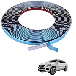 Kozdiko 20m 14mm Silver Car Side Window Chrome Beading Roll for Mercedes Benz GE Class-picture-46