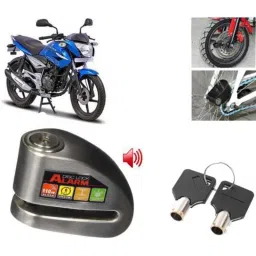 Auto Pearl Steel Black Anti-Theft Alarm Disc Brake Lock for XCD 125cc, Lock_105-picture-38