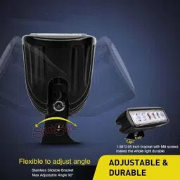 JBRIDERZ 6 inch 6 CREE LED Flood Bar Fog Light with Mounting Bracket image 3