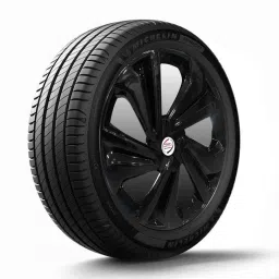 Auto Pearl 4 Pcs 14 inch Polypropylene Black Press Type Car Wheel Cover Set with Retention Ring for Nissan Micra XE, 14WC_Tiago_Black_MicraXEModel image 4