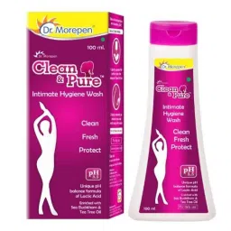 Dr. Morepen 100ml Hygiene Wash Clean, Pure Intimate Wash for Women &a; Men-picture-41