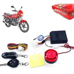 Auto Pearl 12V Black Two-Way Anti Theft Motorcycle Alarm Kit with 2 Pcs Remote for ComforTec-picture-11