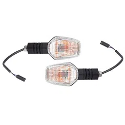 Uno Minda LHS &a; RHS Front Bike Indicator Set for TVS Radeon, TD-5065 image 1