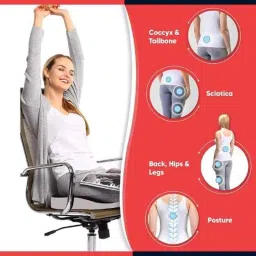 Gomechanic Memory Foam Coccyx Pillow, GMA_MM_101 image 3