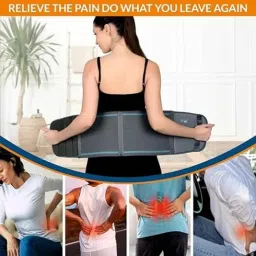 AccuSure Abdominal Support Tummy Trimmer Belt for Men &a; Women, Size: S image 5