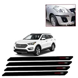 Kozdiko 4 Pcs Black &a; Red Bumper Protector Set for Hyundai Santafe-picture-38