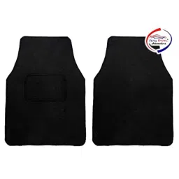 Auto Pearl 5 Pcs Polyester Black Car Floor Carpet Set for Maruti Suzuki Brezza 2022 image 3