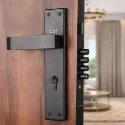 VIN KRAFT 10 inch 60mm Stainless Steel Black Oxide Mortise Door Lock Handle Set with 3 Keys, ML105-10CY-OSK-BLACK-picture-25